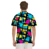 Abstract Psychedelic Graffiti Men's Golf Shirts-grizzshop