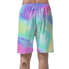 Abstract Psychedelic Holographic Men's Shorts-grizzshop