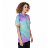 Abstract Psychedelic Holographic Women's Golf Shirts-grizzshop