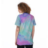 Abstract Psychedelic Holographic Women's Golf Shirts-grizzshop