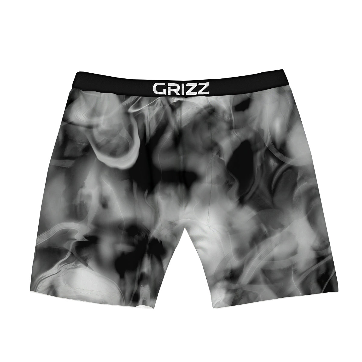 Abstract Psychedelic Liquid Smoke Print Boxer Briefs-grizzshop
