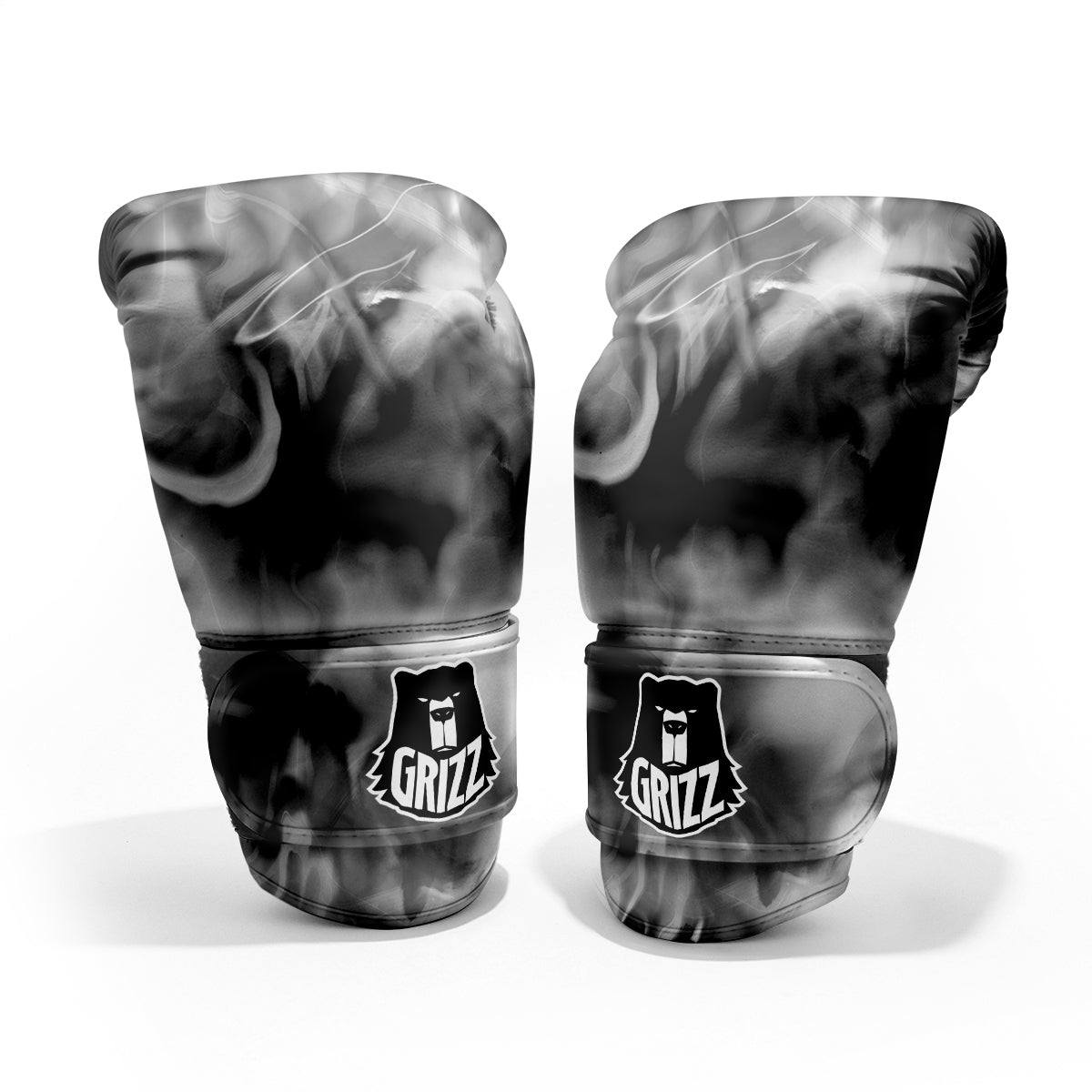 Abstract Psychedelic Liquid Smoke Print Pro Boxing Glove