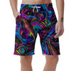 Abstract Psychedelic Men's Shorts-grizzshop