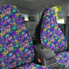 Abstract Purple Graffiti Print Pattern Car Seat Covers-grizzshop