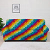 Abstract Rainbow Peace Signs And LGBT Print Pattern Sofa Cover-grizzshop