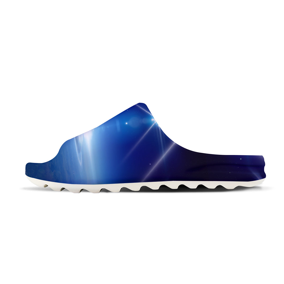 Abstract Sci Fi On Earth Print Sandals-grizzshop