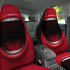 Abstract Scream Red Mouth Print Car Seat Covers-grizzshop