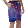 Abstract Starfield Galaxy Space Men's Shorts-grizzshop