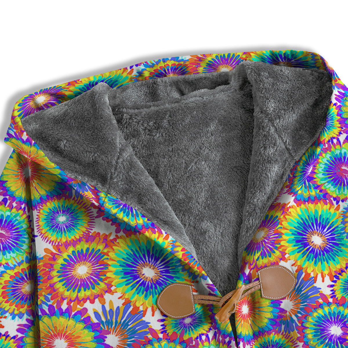 Abstract Sunflower Colorful Print Pattern Men's Windbreaker Jacket-grizzshop