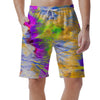 Abstract Tie Dye Men's Shorts-grizzshop