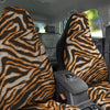 Abstract Tiger Skin Grunge Print Car Seat Covers-grizzshop