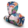 Abstract Tropical Bird Boxing Gloves-grizzshop