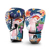 Abstract Tropical Bird Boxing Gloves-grizzshop