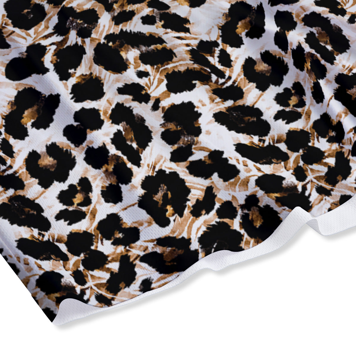 Bee Flower Print Pattern Mesh Shorts