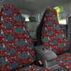 Abstract Wolf Fairy Tale Tattoo Print Pattern Car Seat Covers-grizzshop