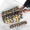 Abstract Zigzag Colorful Graffiti Style Print Pattern Umbrella-grizzshop