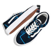 Ace Card Blue Print Skate Shoes-grizzshop