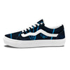 Ace Card Blue Print Skate Shoes-grizzshop