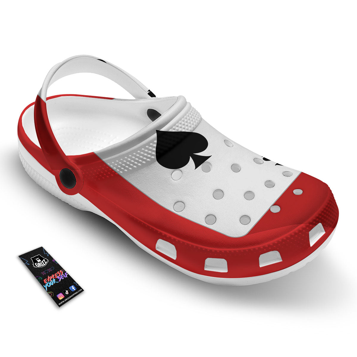 Ace Cards Print Clog-grizzshop