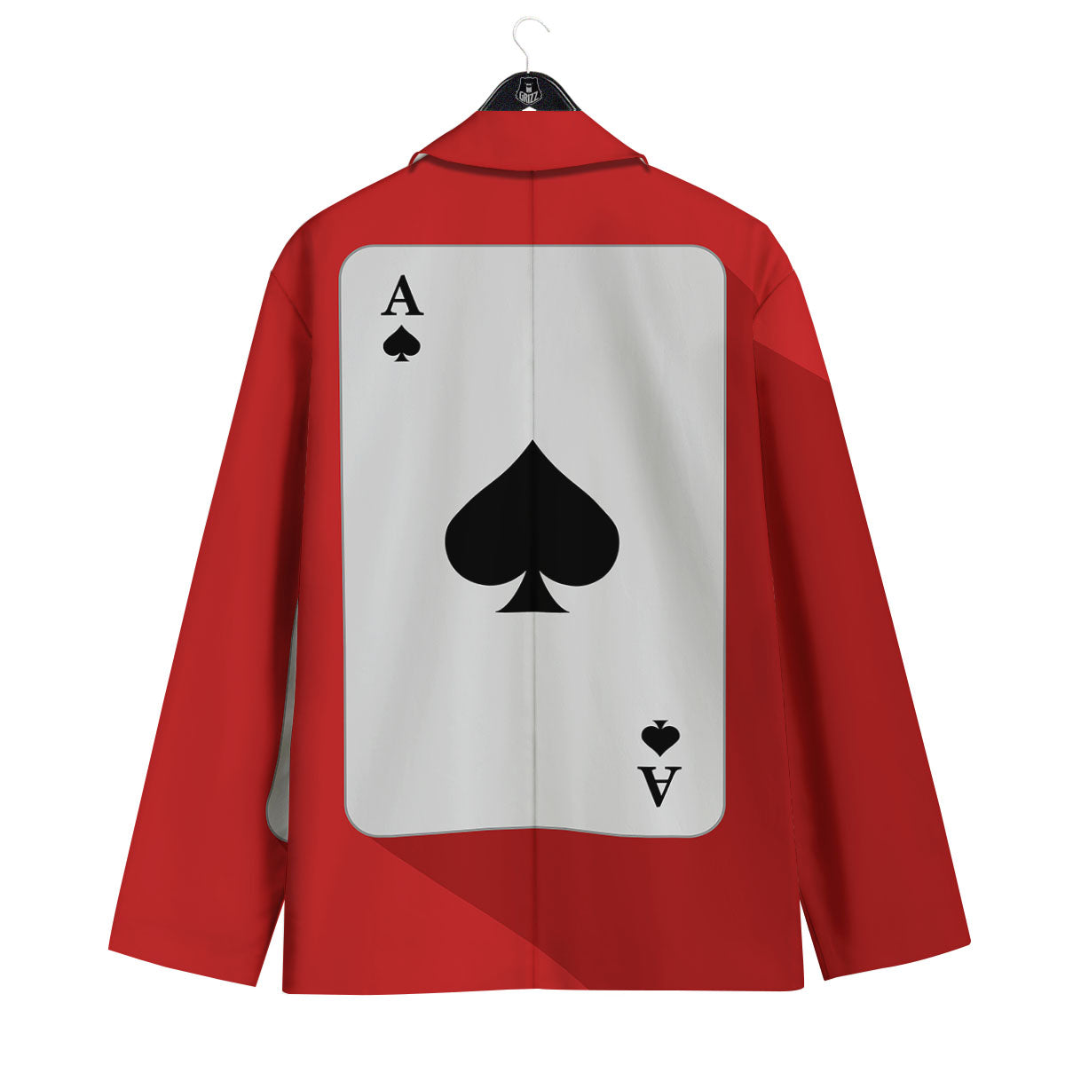 Ace Cards Print Men's Sport Coat-grizzshop