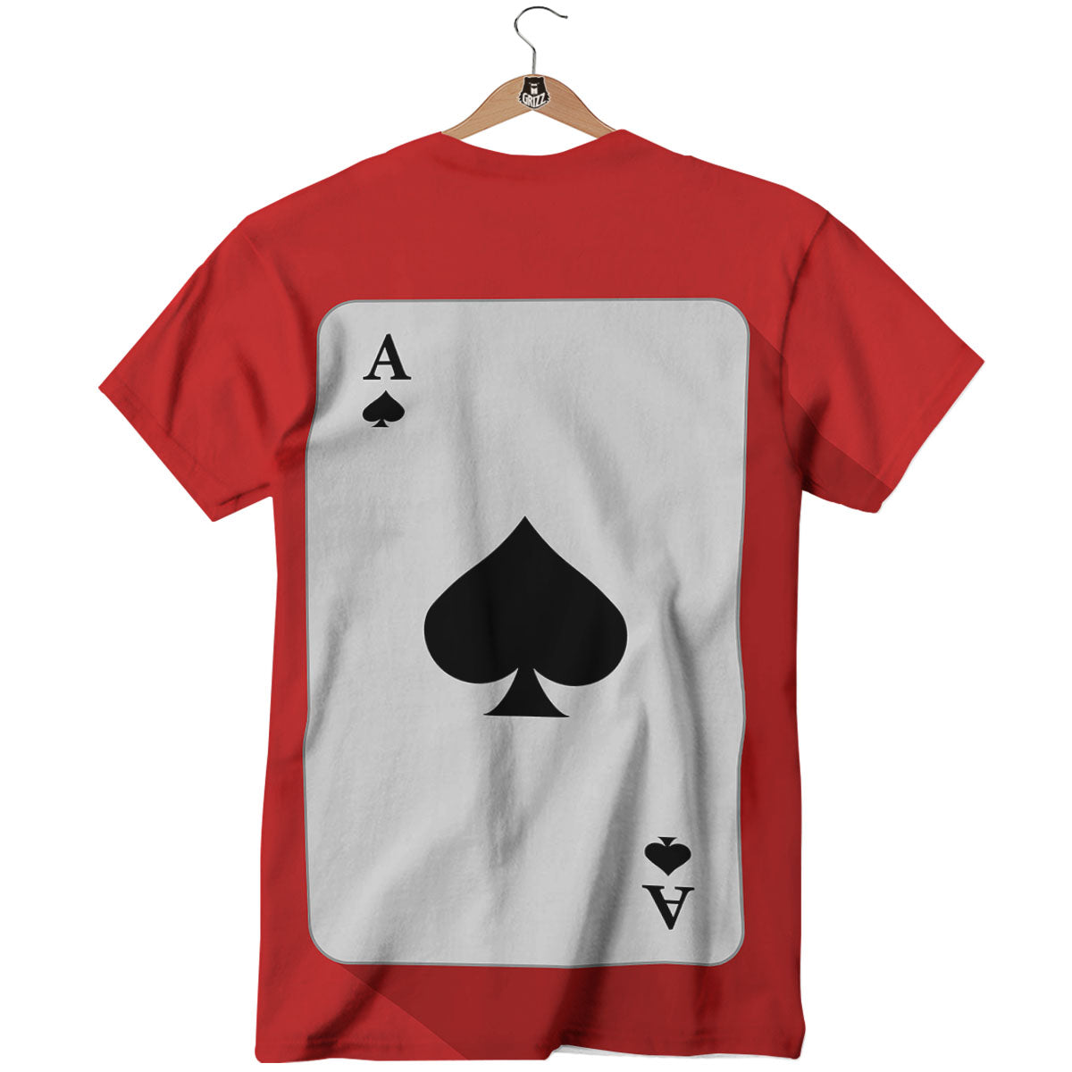 Ace Cards Print T-Shirt-grizzshop