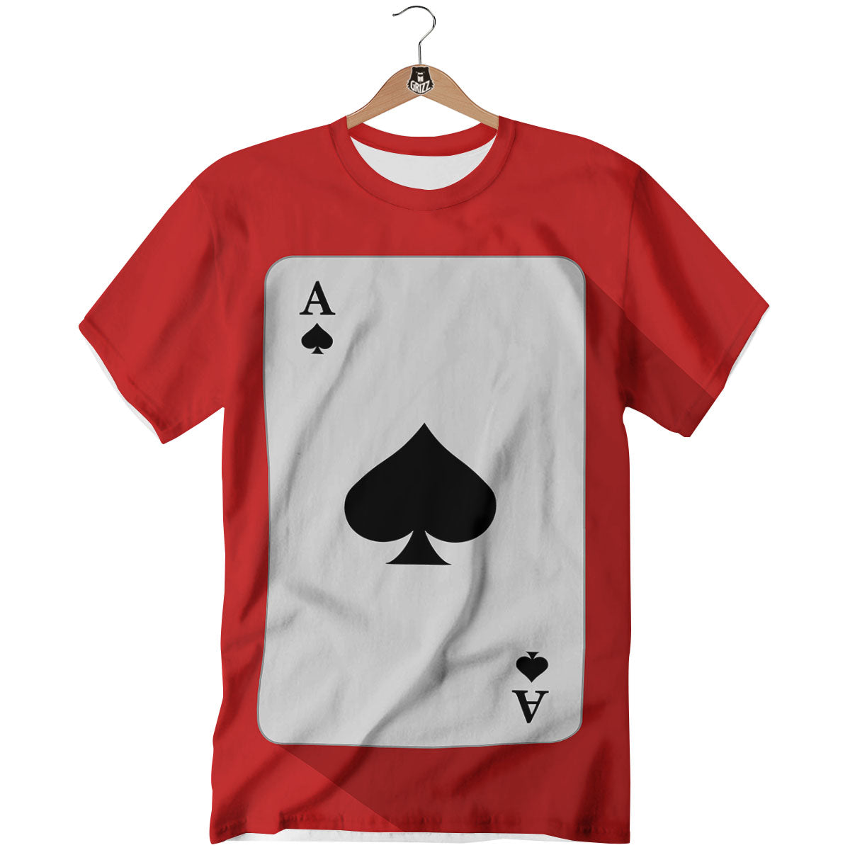 Ace Cards Print T-Shirt-grizzshop