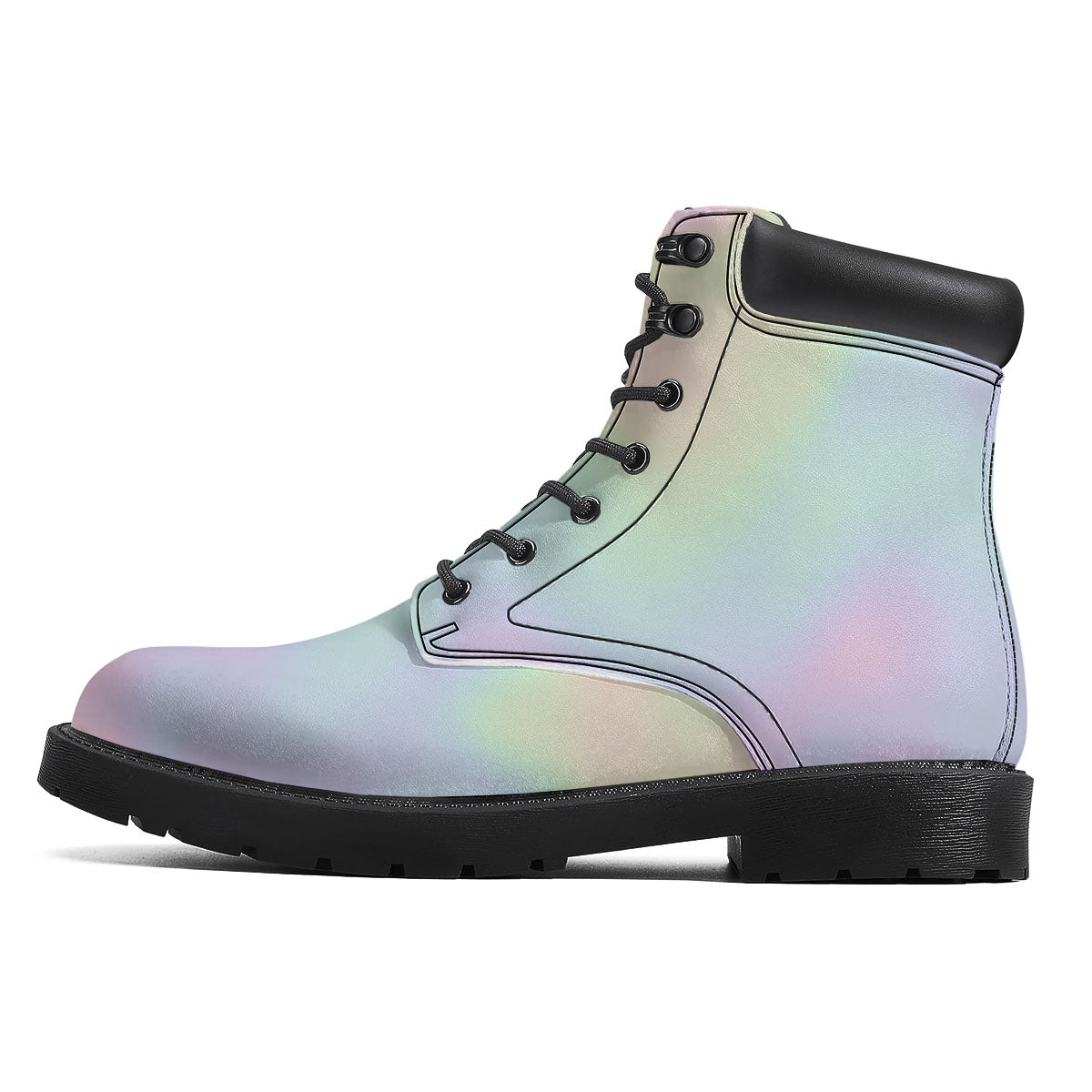 Acid Melt Pastel Print Boots-grizzshop