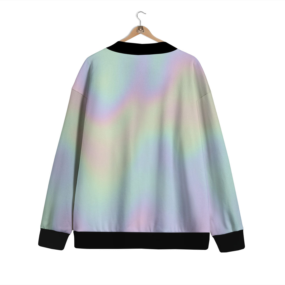 Acid Melt Pastel Print Cardigan-grizzshop