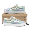 Acid Melt Pastel Print Skate Shoes-grizzshop