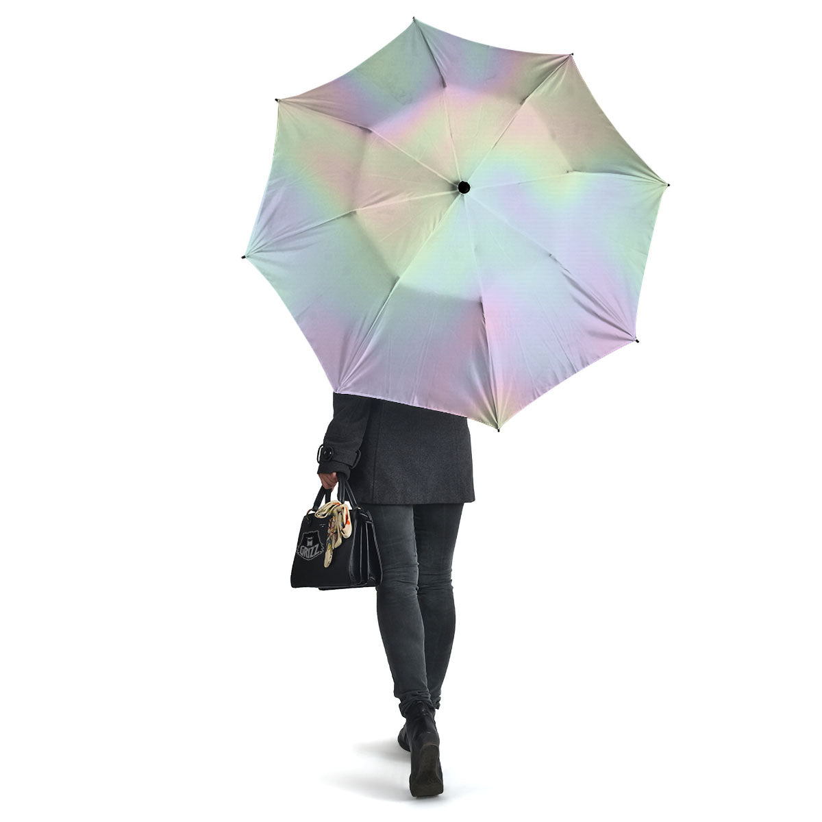 Acid Melt Pastel Print Umbrella-grizzshop