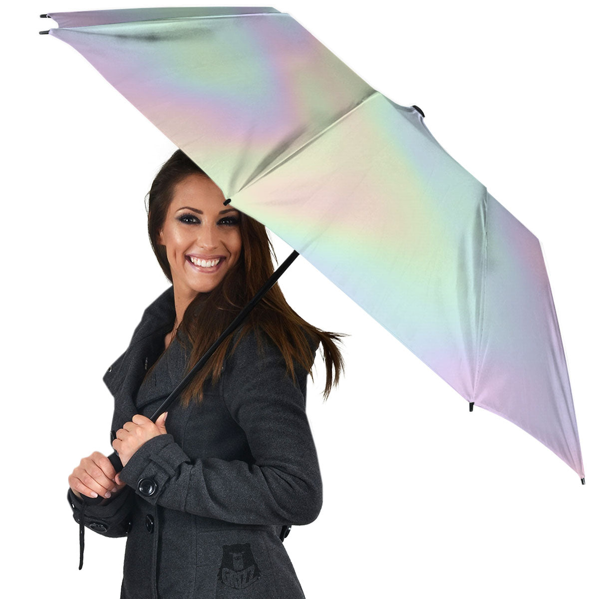 Acid Melt Pastel Print Umbrella-grizzshop