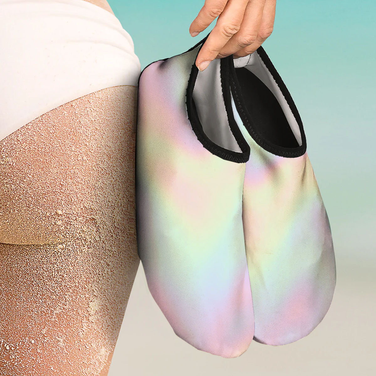 Acid Melt Pastel Print Water Shoes-grizzshop