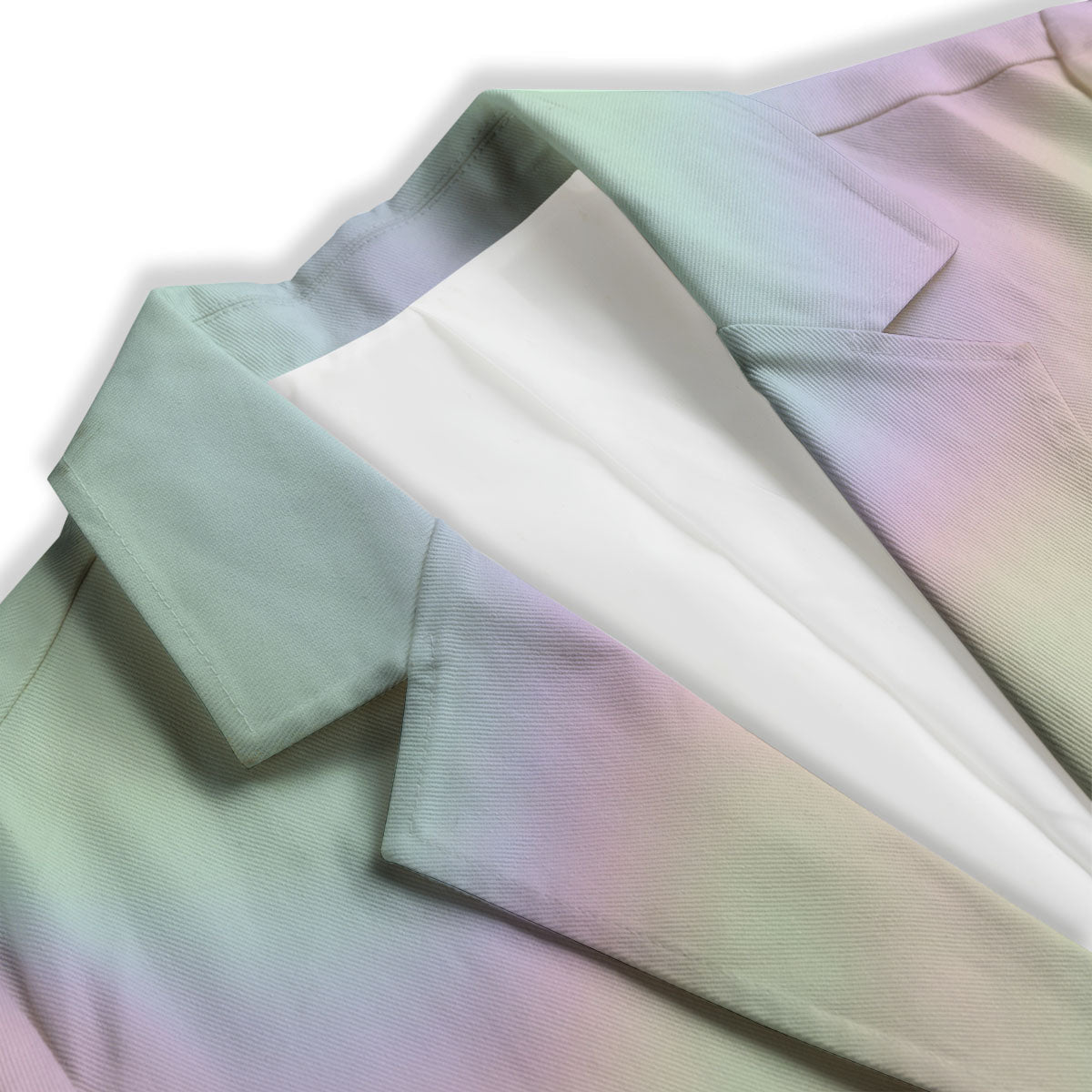 Acid Melt Pastel Print Women's Blazer-grizzshop