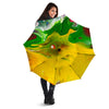 Acid Melt Yellow And Green Print Umbrella-grizzshop