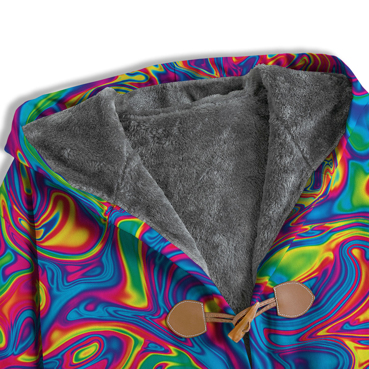 Acid Psychedelic Print Pattern Men's Windbreaker Jacket-grizzshop
