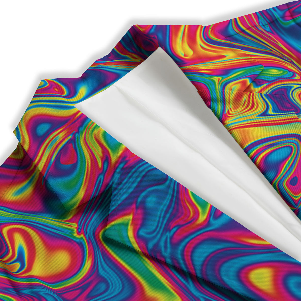 Acid Psychedelic Print Pattern Women's Blazer-grizzshop