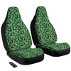 Acorn Green Print Pattern Car Seat Covers-grizzshop