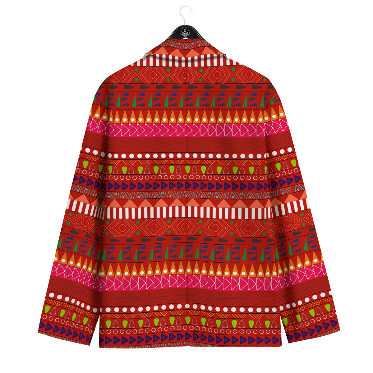 Adinkra Symbols West African Print Pattern Men's Sport Coat-grizzshop