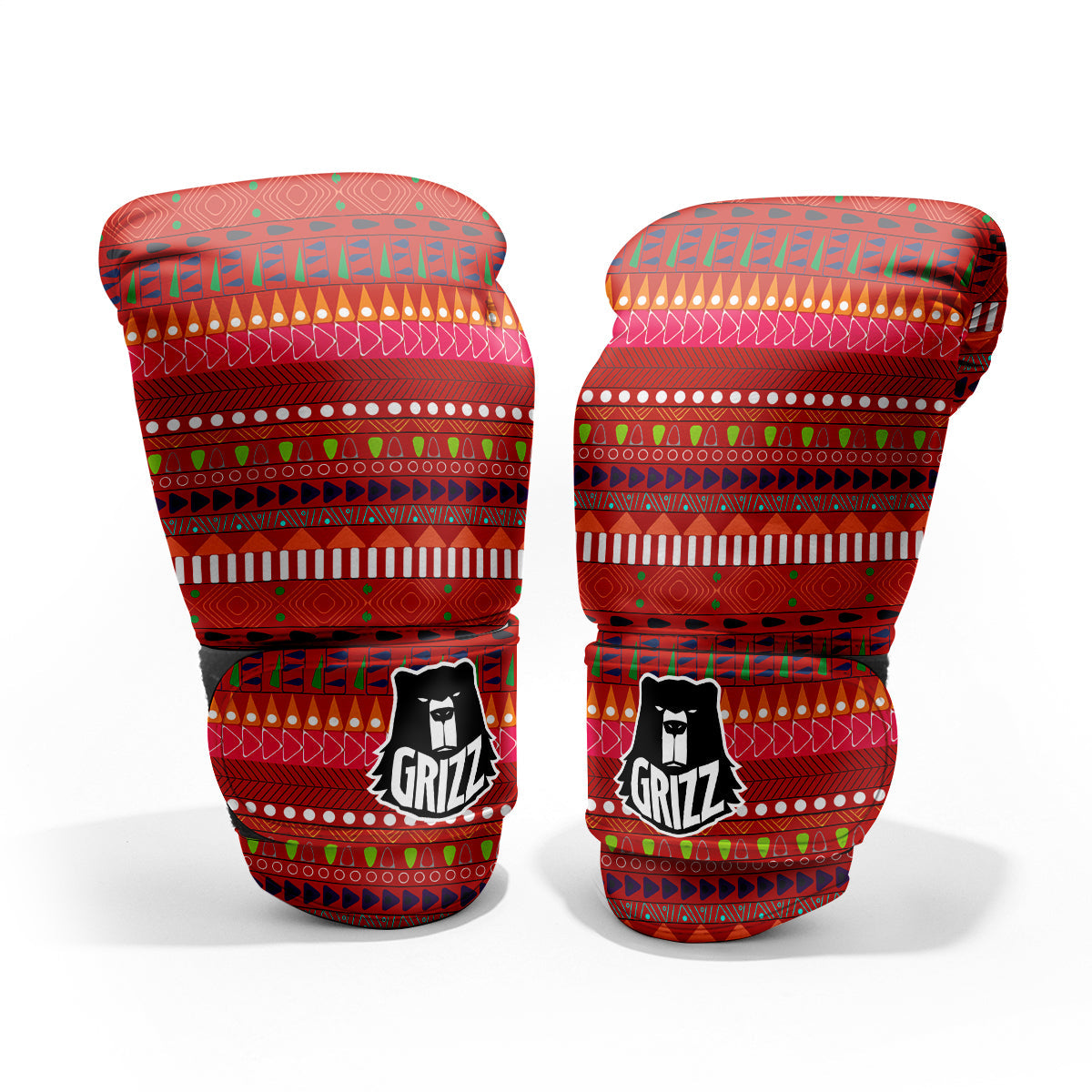 Adinkra Symbols West African Print Pattern Pro Boxing Glove