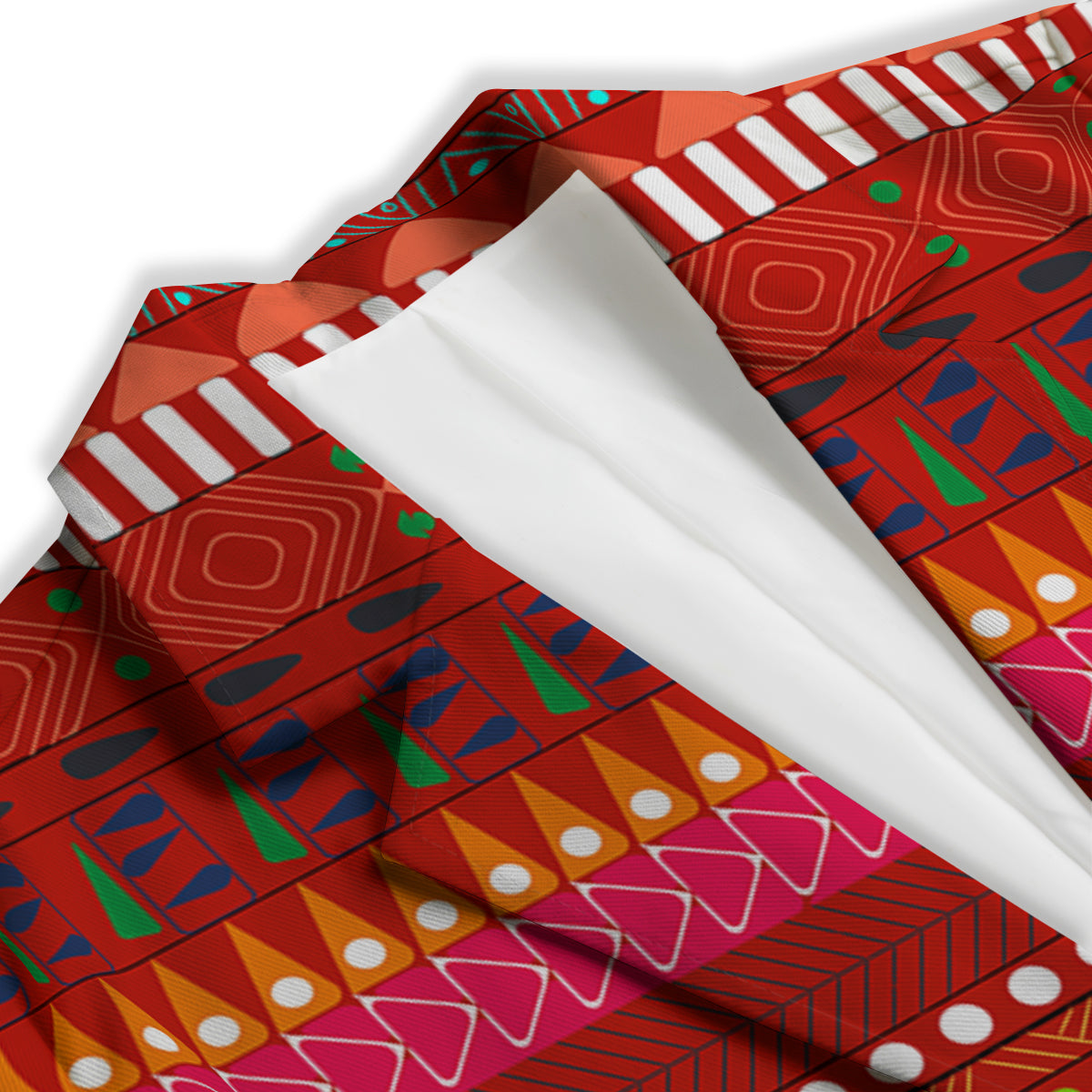 Adinkra Symbols West African Print Pattern Women's Blazer-grizzshop