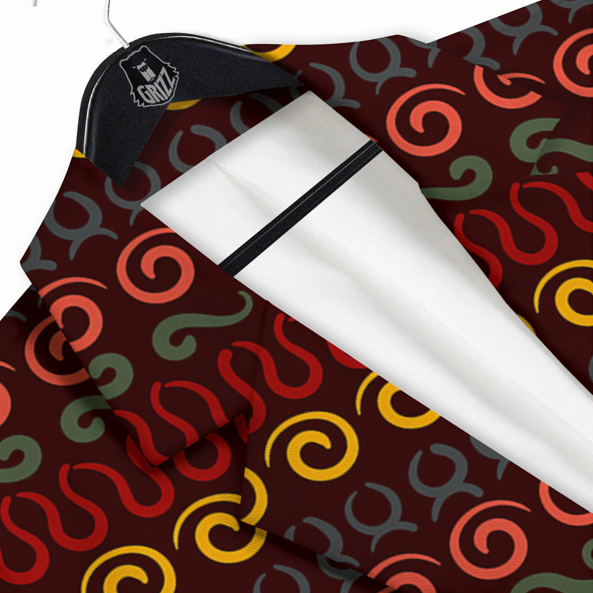 Adinkra Symbols West Print Pattern Men's Sport Coat-grizzshop