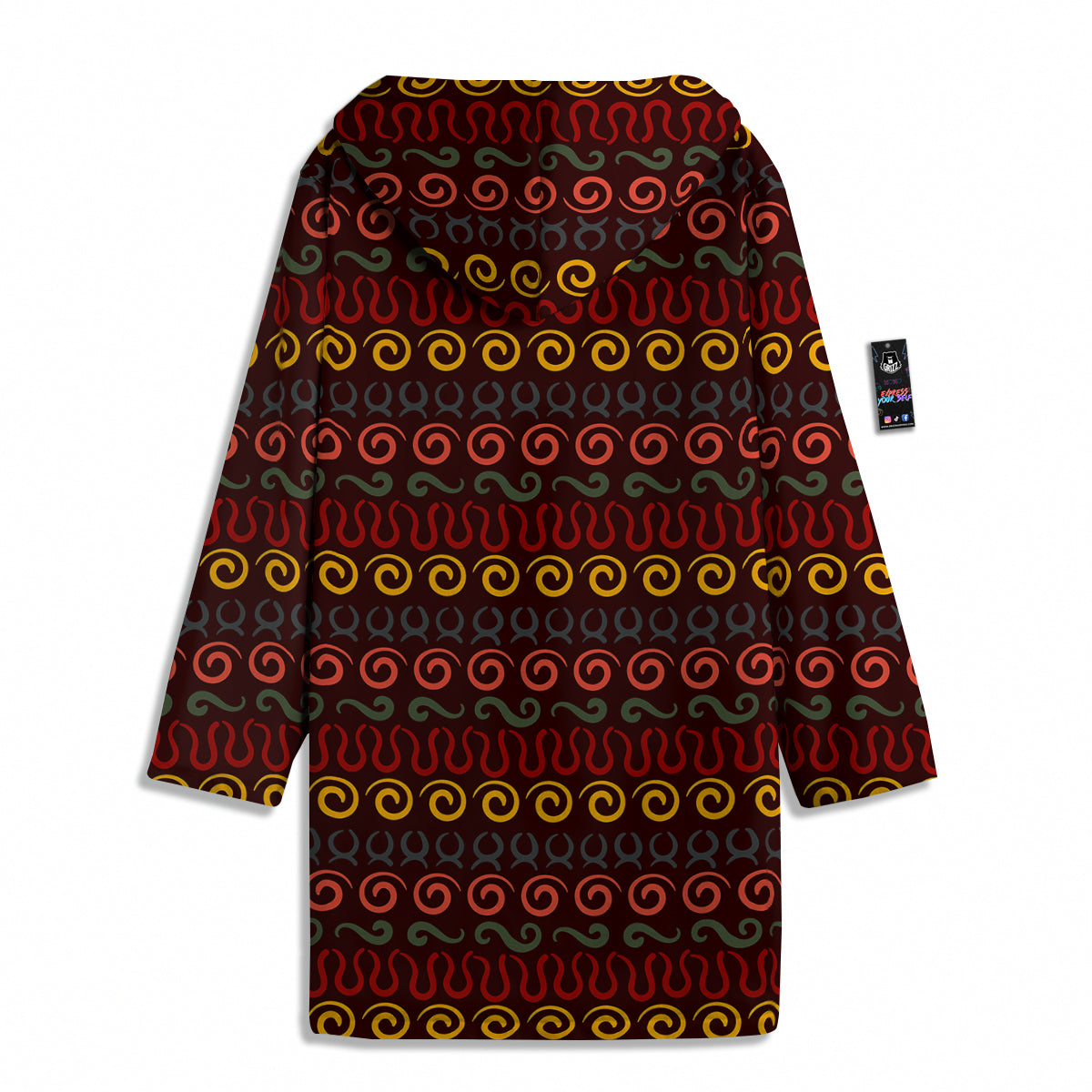 Adinkra Symbols West Print Pattern Men's Windbreaker Jacket-grizzshop