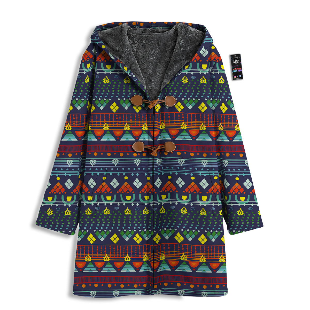 Adinkra Tribe African West Symbols Men's Windbreaker Jacket-grizzshop