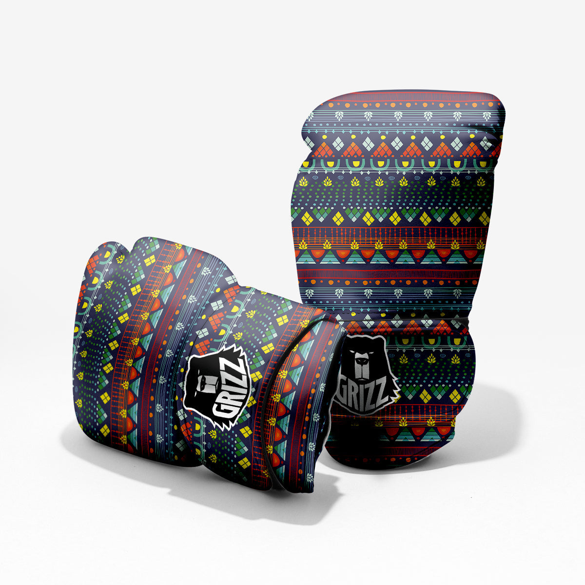 Adinkra Tribe African West Symbols Pro Boxing Glove
