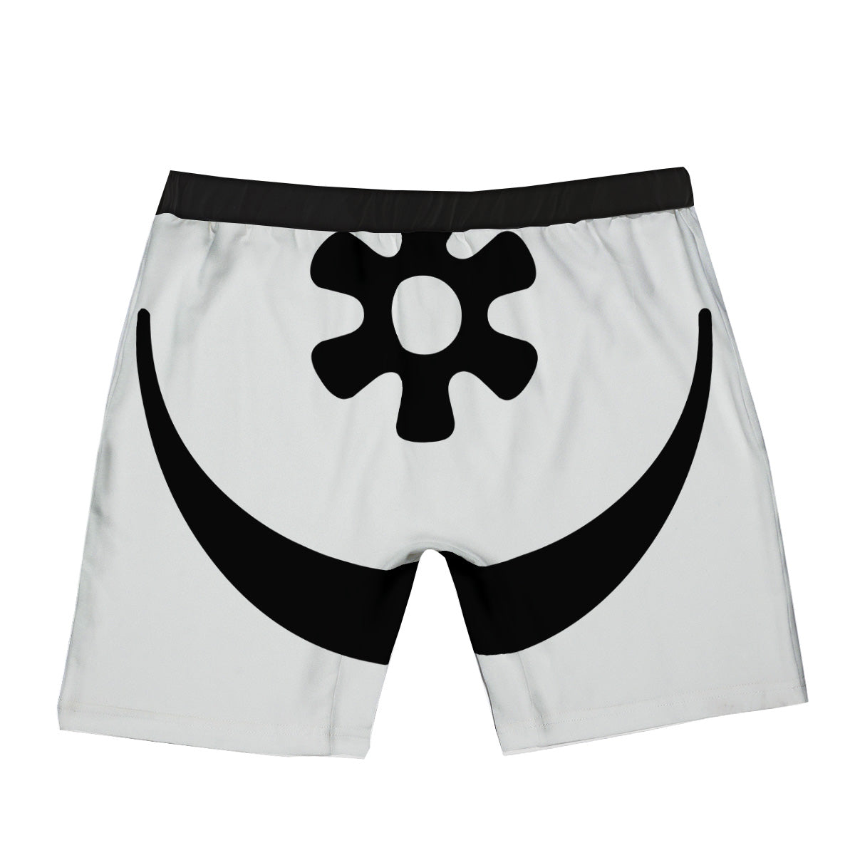 Adinkra Tribe Symbols White And Black Boxer Briefs-grizzshop