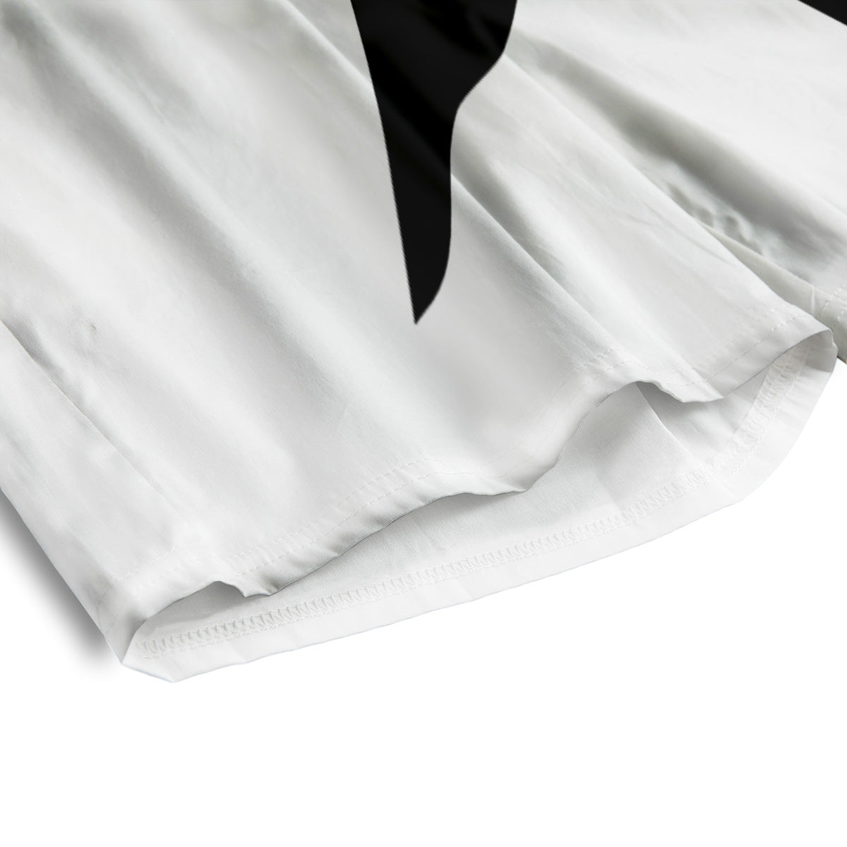African Adinkra Symbols White And Black Men's Athletic Shorts