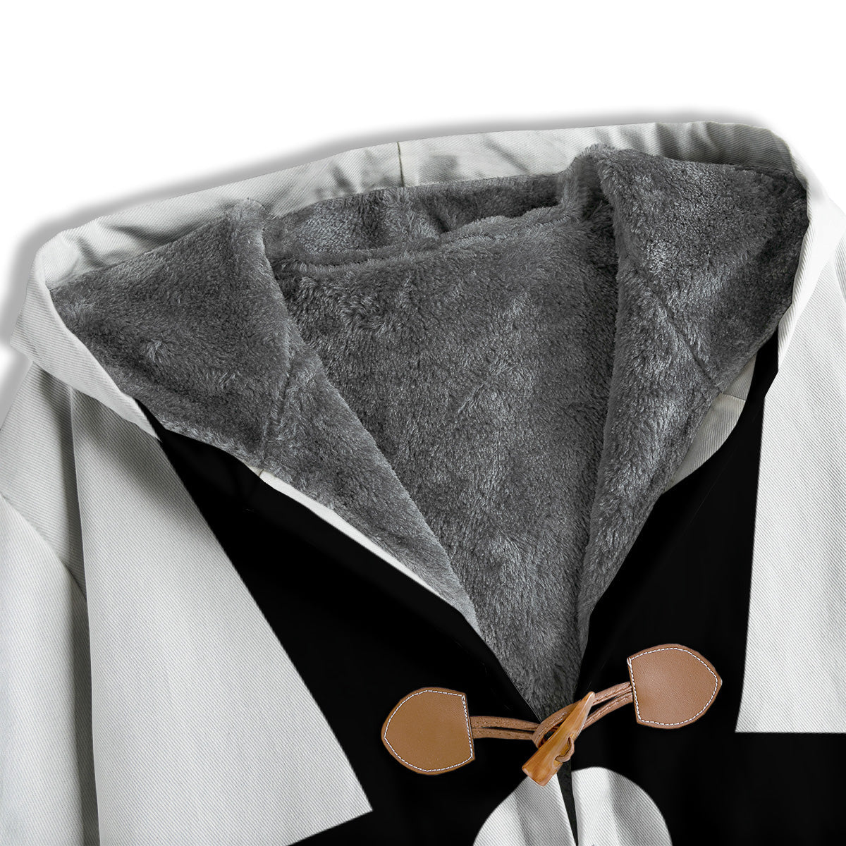 African Adinkra Symbols White And Black Men's Windbreaker Jacket-grizzshop
