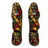 African Dashiki Adinkra Kente Muay Thai Shin Guards-grizzshop