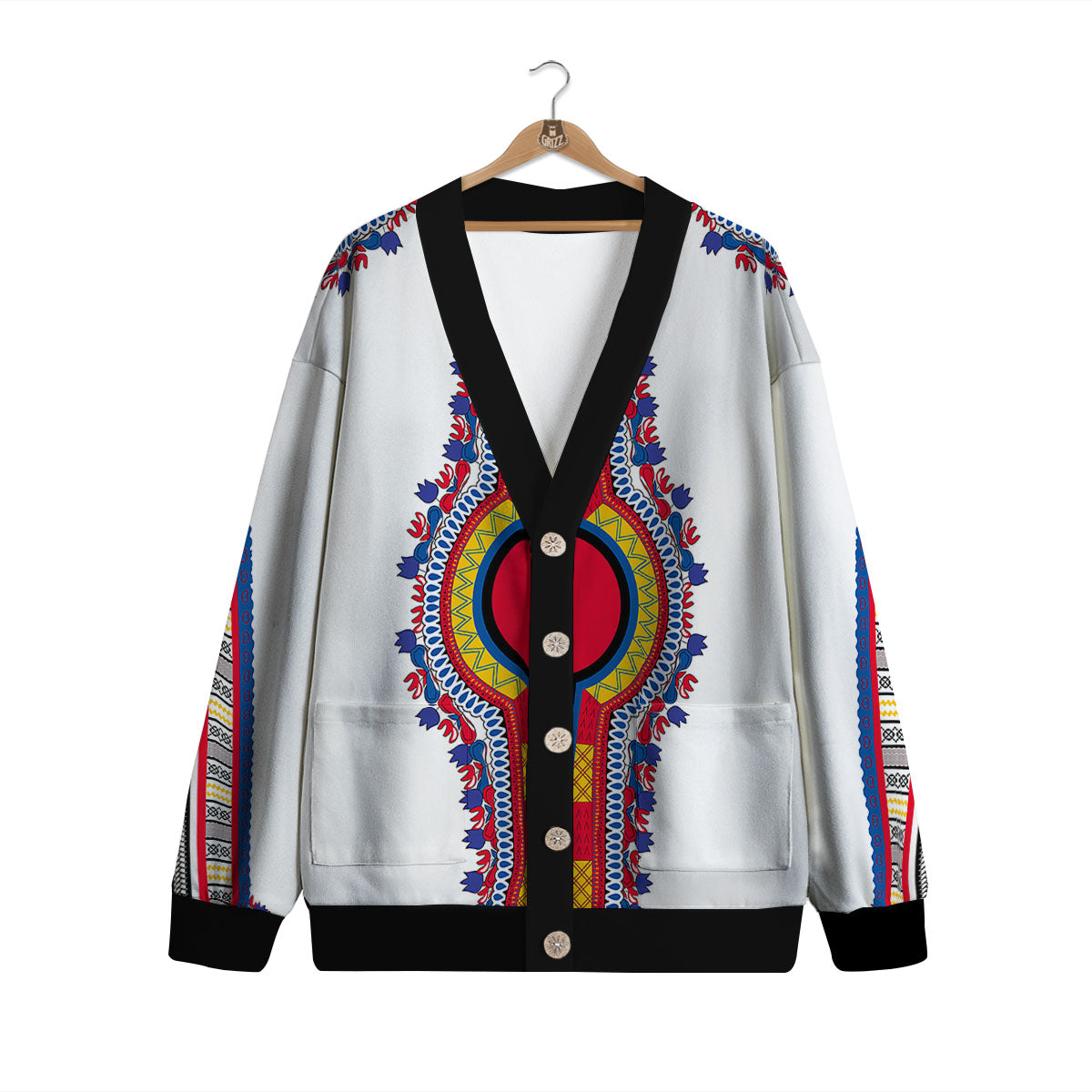 Dashiki cardigan clearance