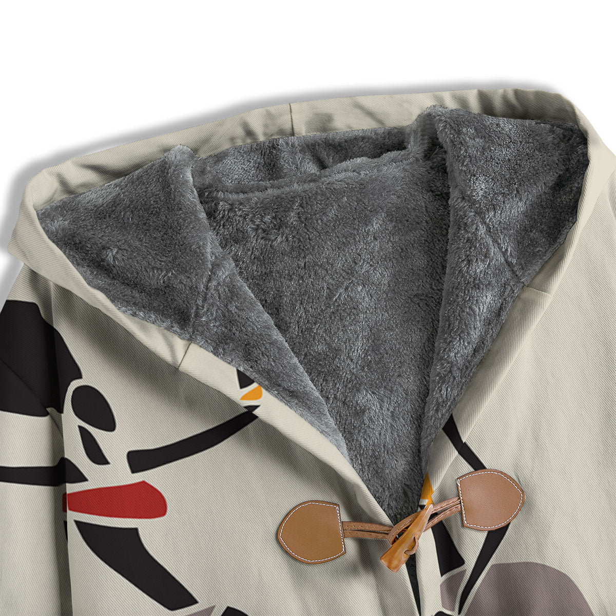 African Ethnic Girl Print Men's Windbreaker Jacket-grizzshop